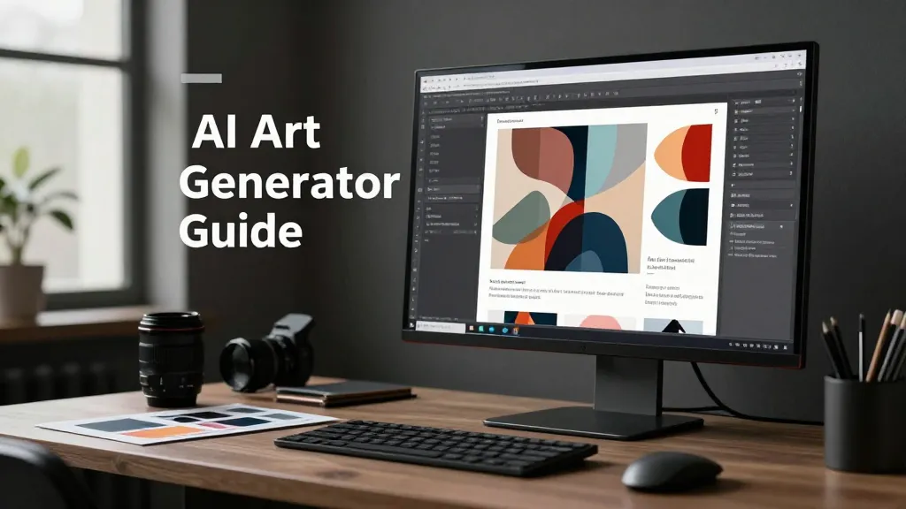 AI Art Generator Guide workflow example for AI image creation