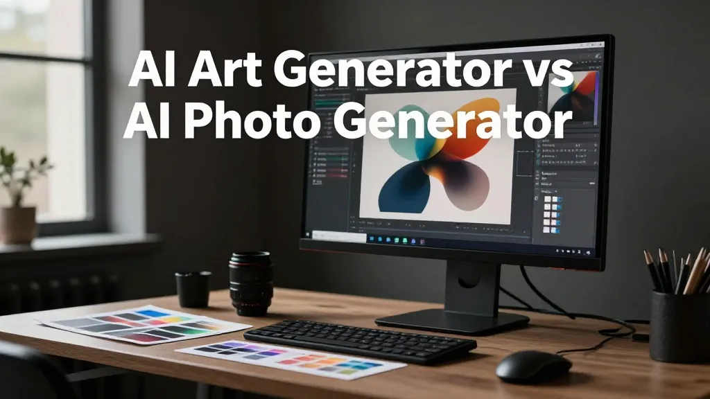 AI Art Generator vs AI Photo Generator