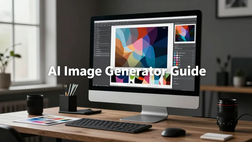 AI Image Generator Guide workflow example for AI image creation