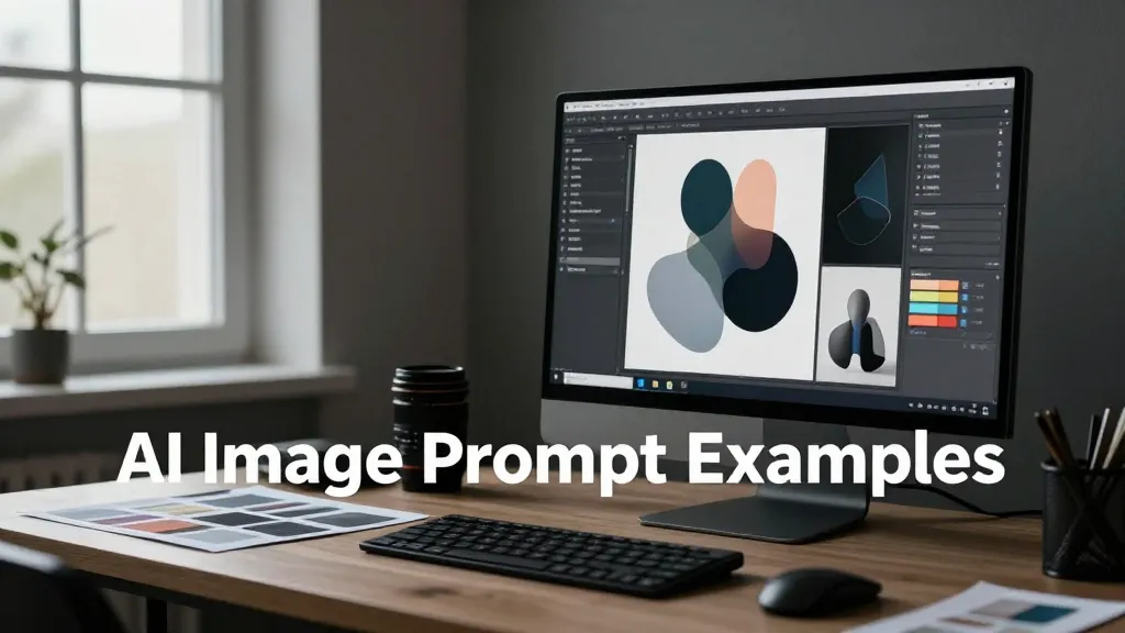 AI Image Prompt Examples workflow example for AI image creation