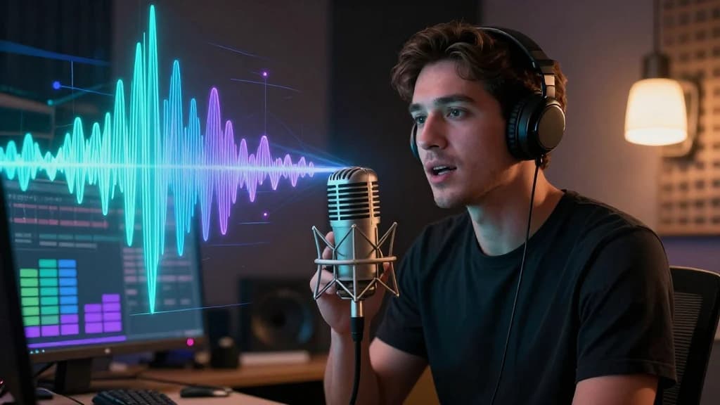 Veo 3.1 native audio visualization