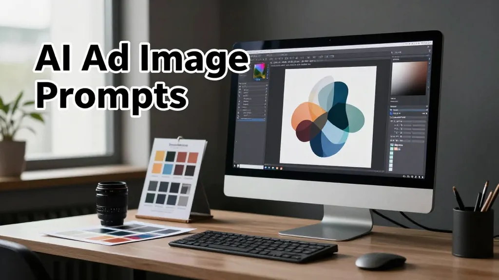 AI Ad Image Prompts visual workflow for prompt-driven AI image creation