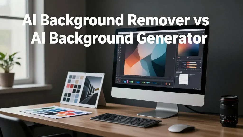AI Background Remover vs AI Background Generator