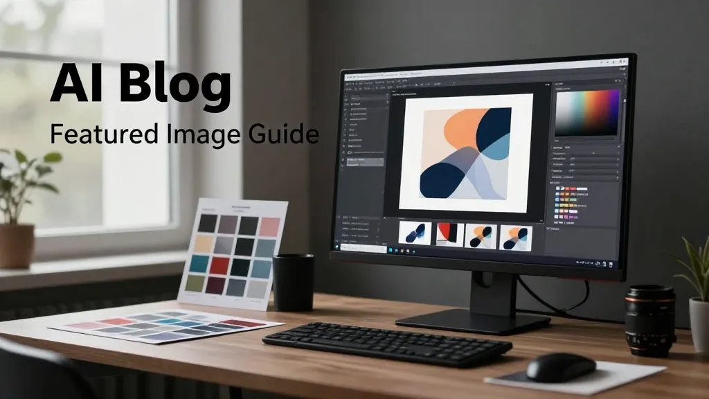 AI Blog Featured Image Guide visual asset workflow