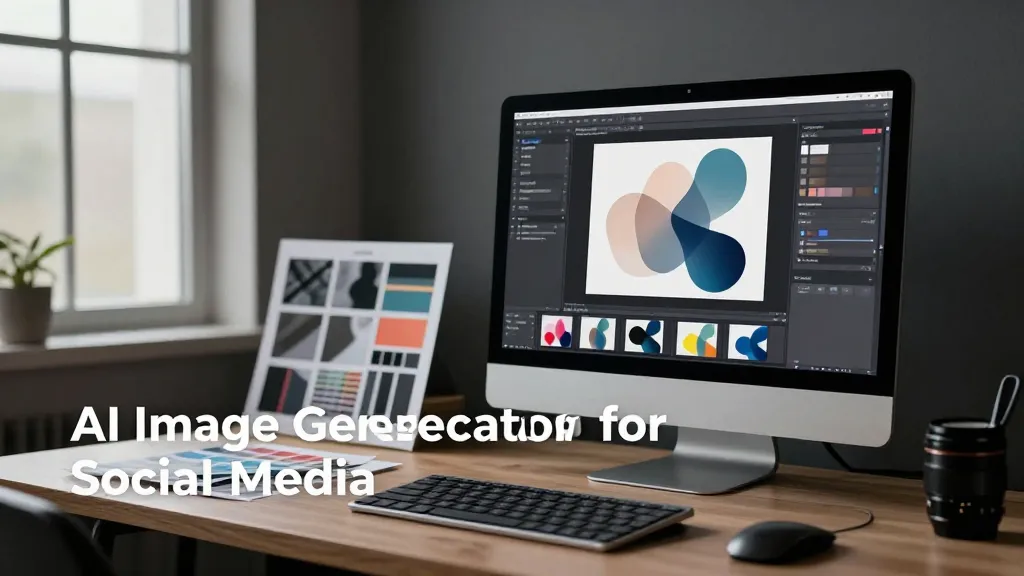 AI Image Generator for Social Media workflow example for AI image creation