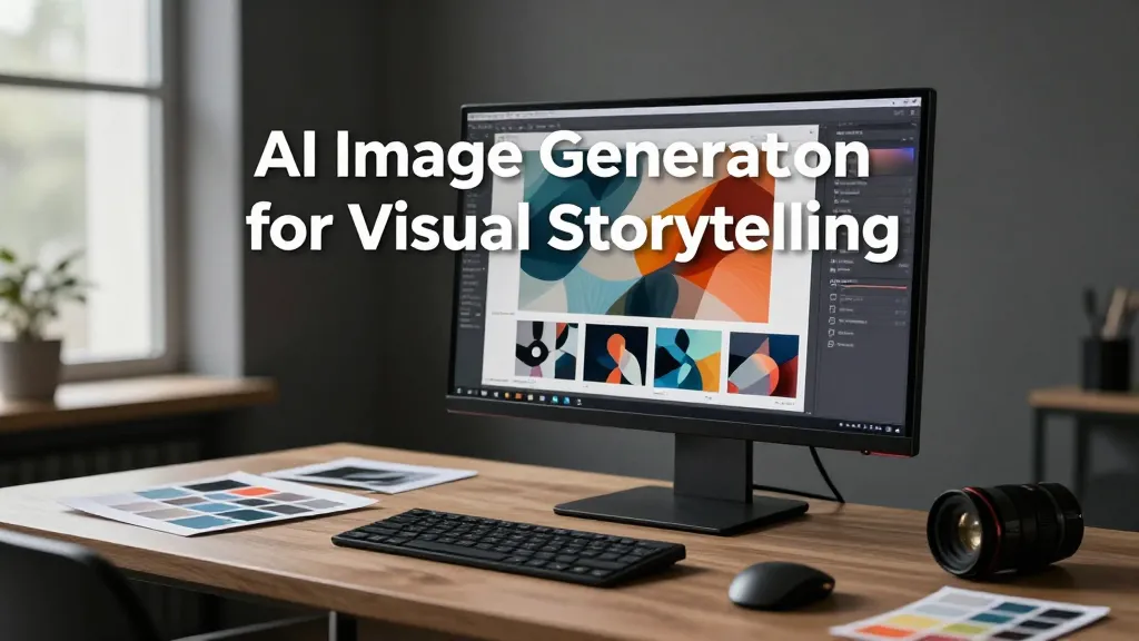 AI Image Generator for Visual Storytelling workflow example for AI image creation