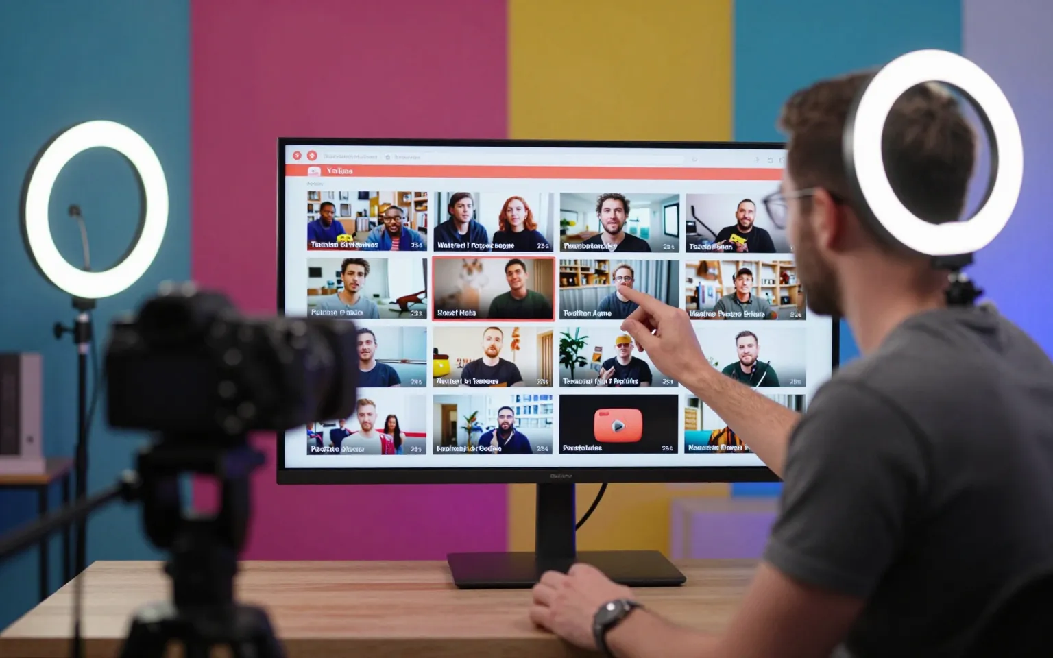 AI Image Generator for YouTubers visual asset workflow