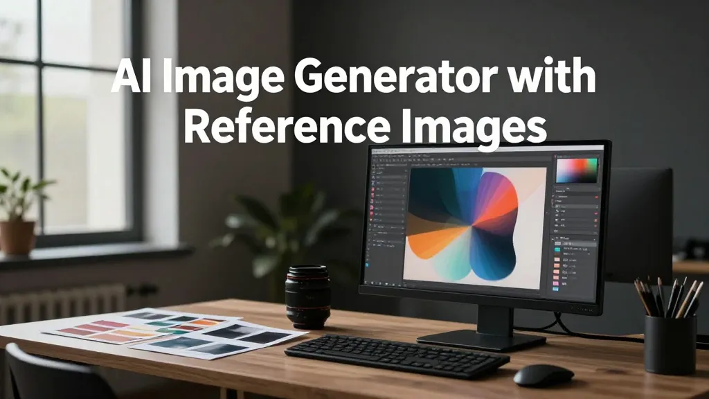AI Image Generator with Reference Images workflow example for AI image creation