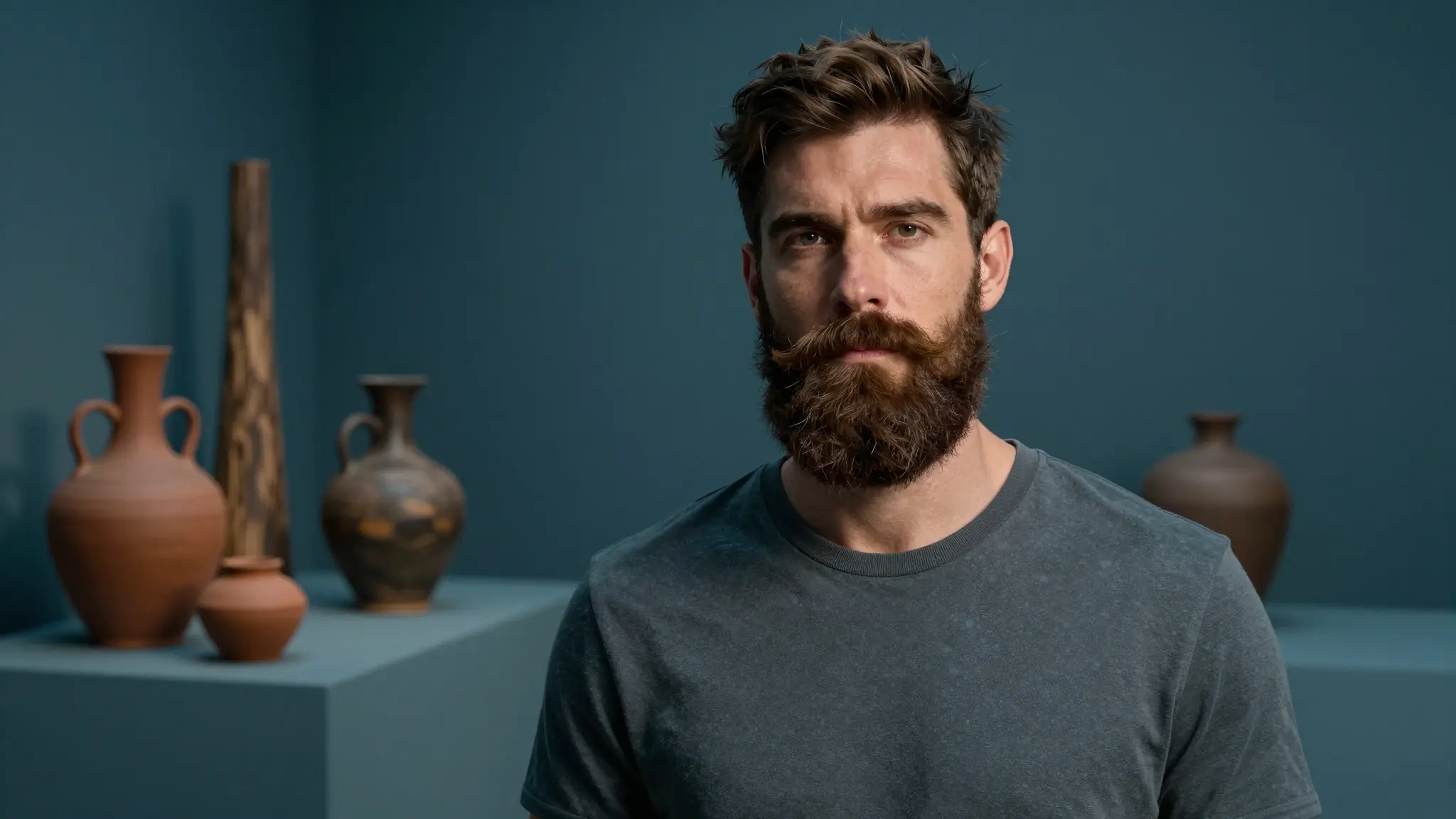 Múltiples estilos de barba