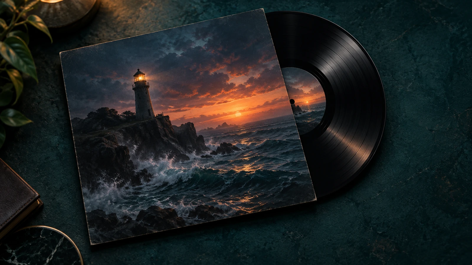 Vista previa de Generador de portadas de álbum con IA