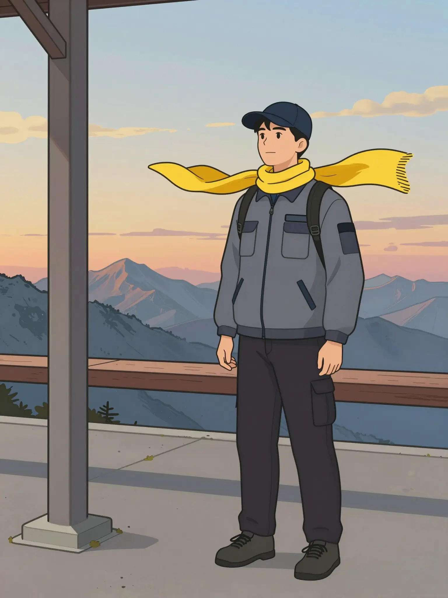 Concept illustrativo alternativo per il generatore IA di anime