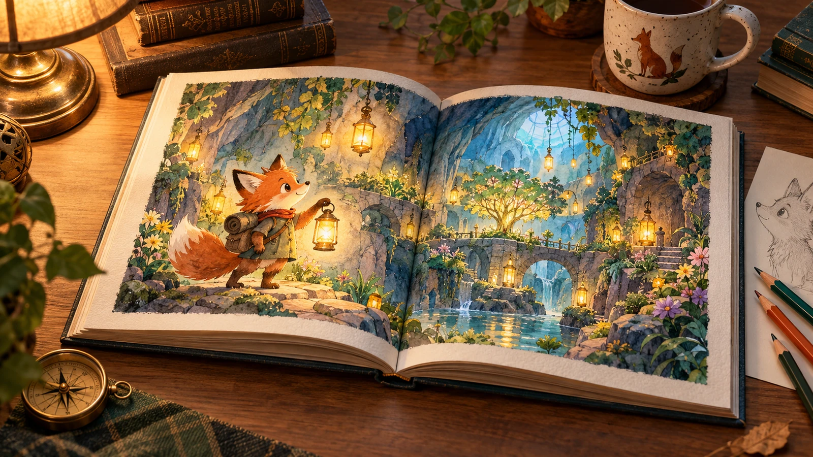 Vista previa de Generador de ilustraciones de libros con IA