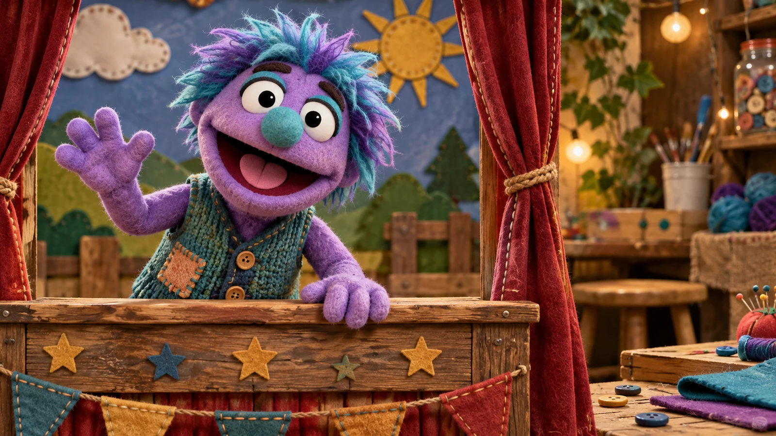 Vista previa de Generador de Muppets con IA