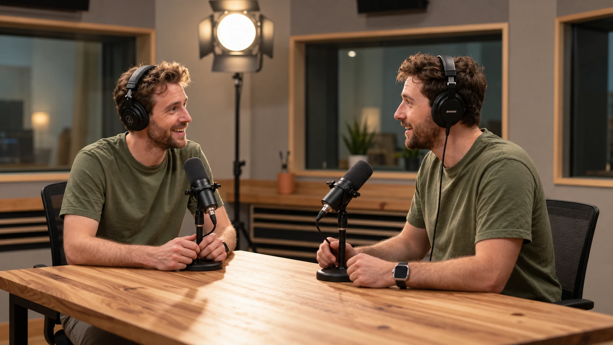 Obtén videos de podcast completos
