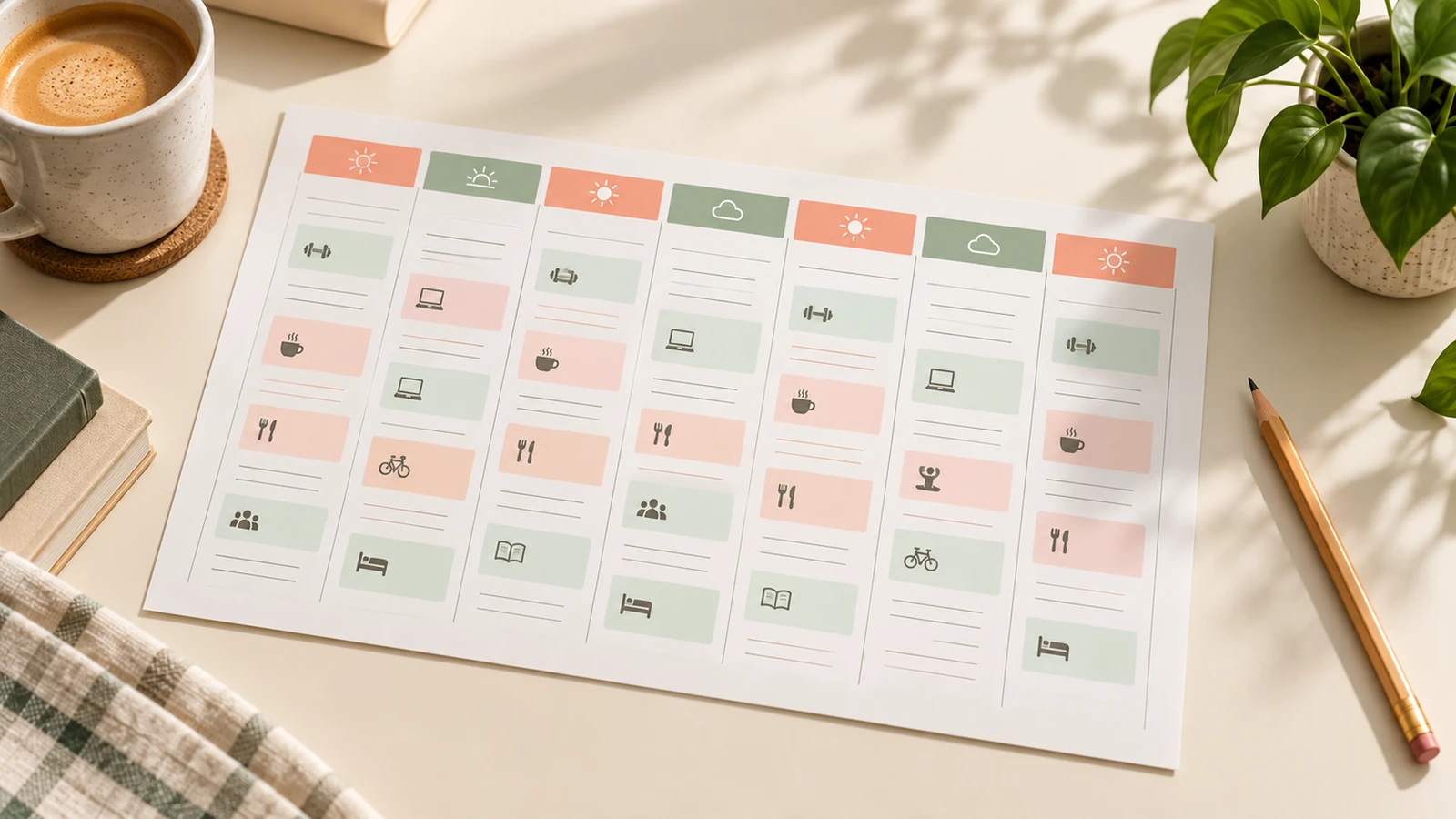 Vista previa de Creador de horarios con IA