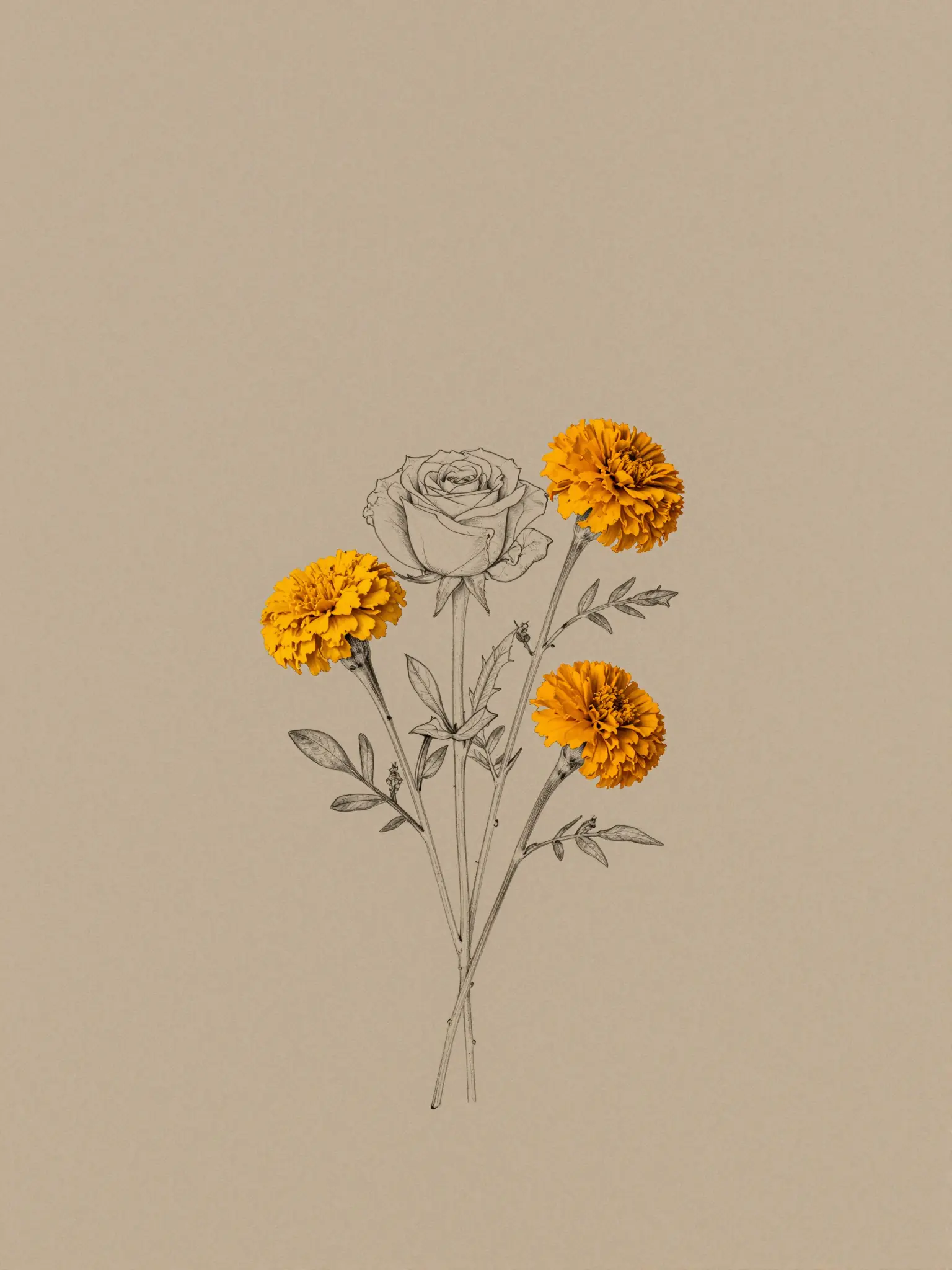 Birth Flower Tattoo Generator illustrative concept