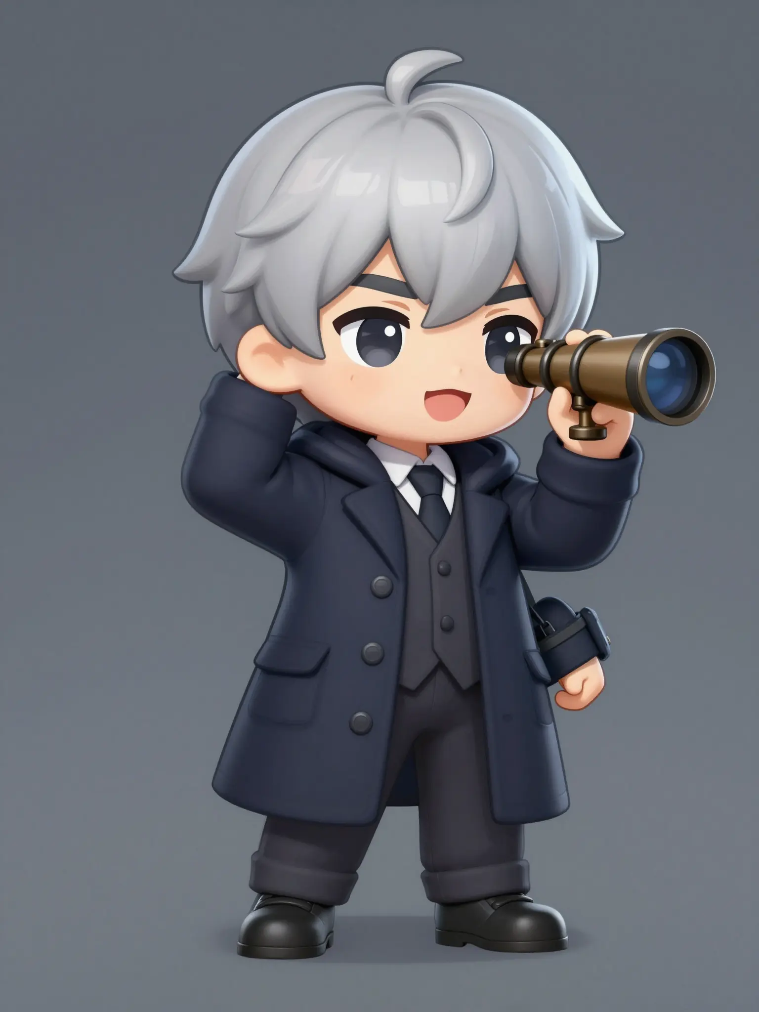 Concepto ilustrativo alternativo del creador de chibis