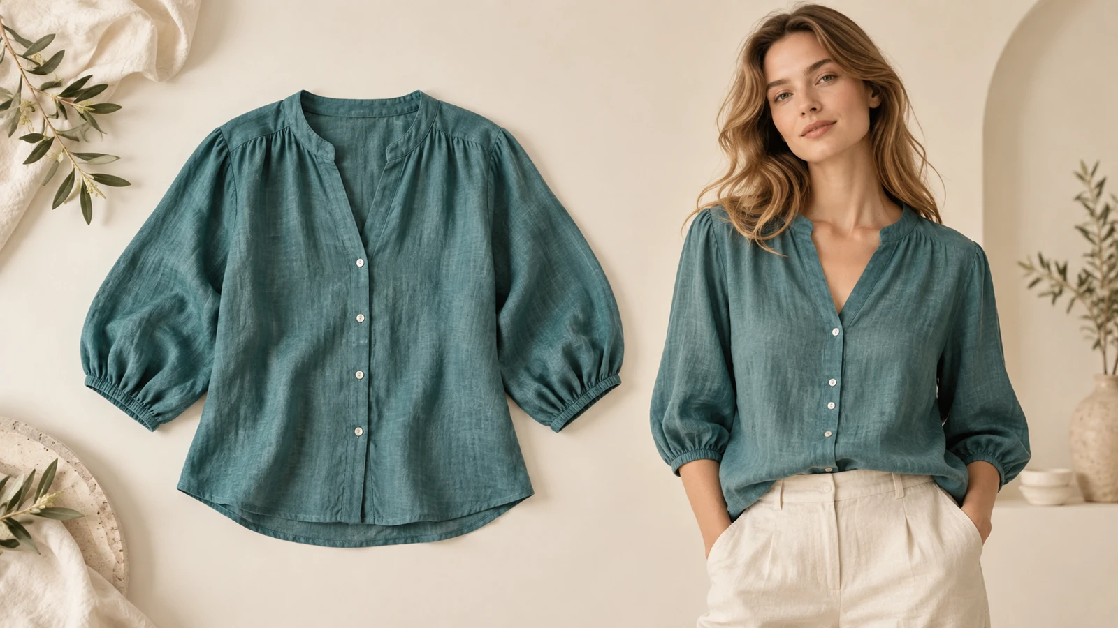 Vista previa de De ropa extendida a modelo
