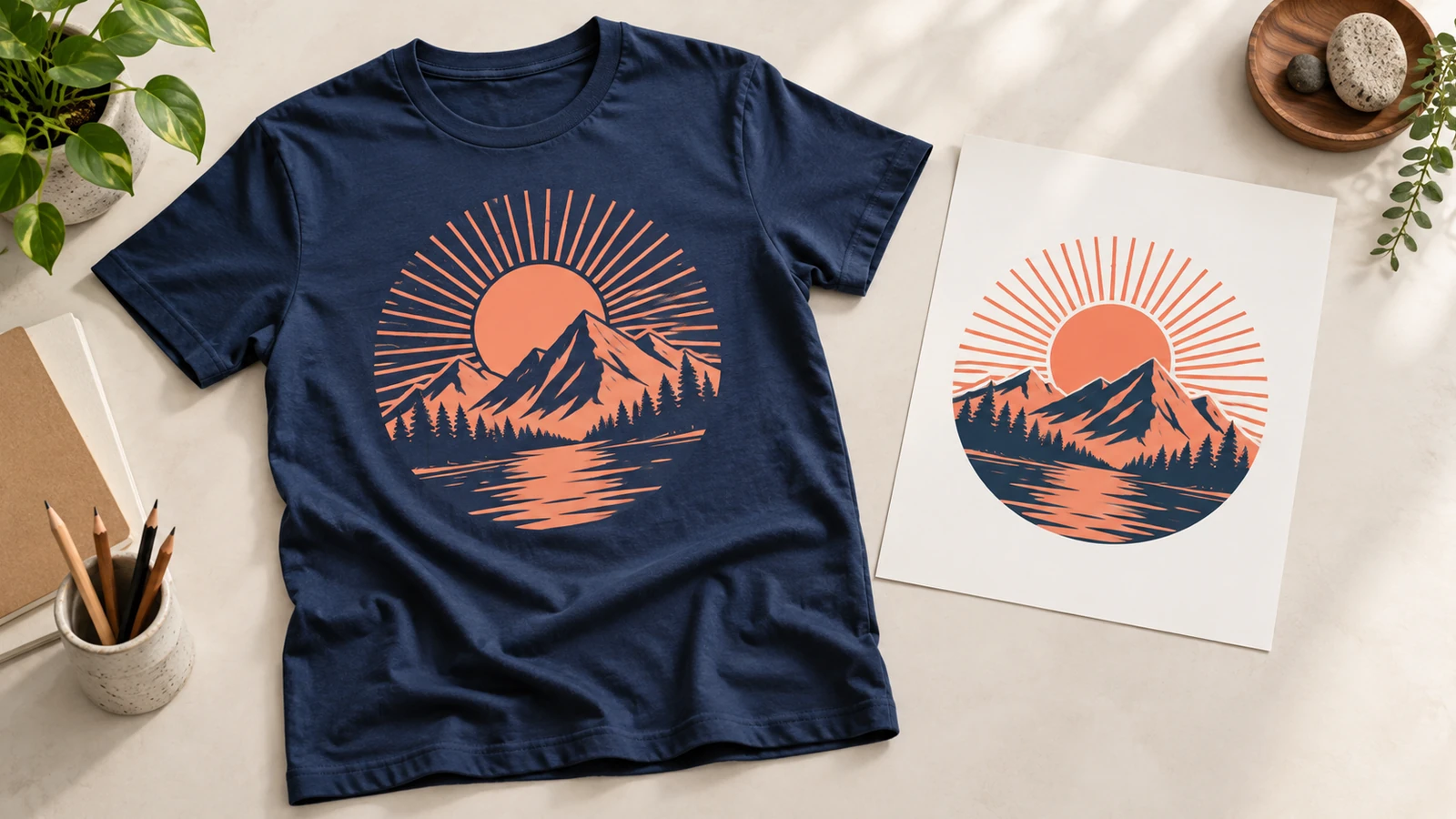 Vista previa de Creador de diseños de camisetas