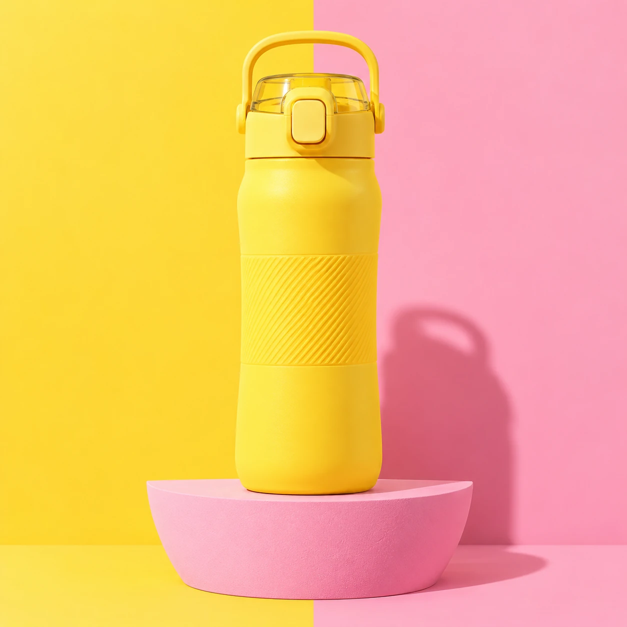 Yellow Meets Pink