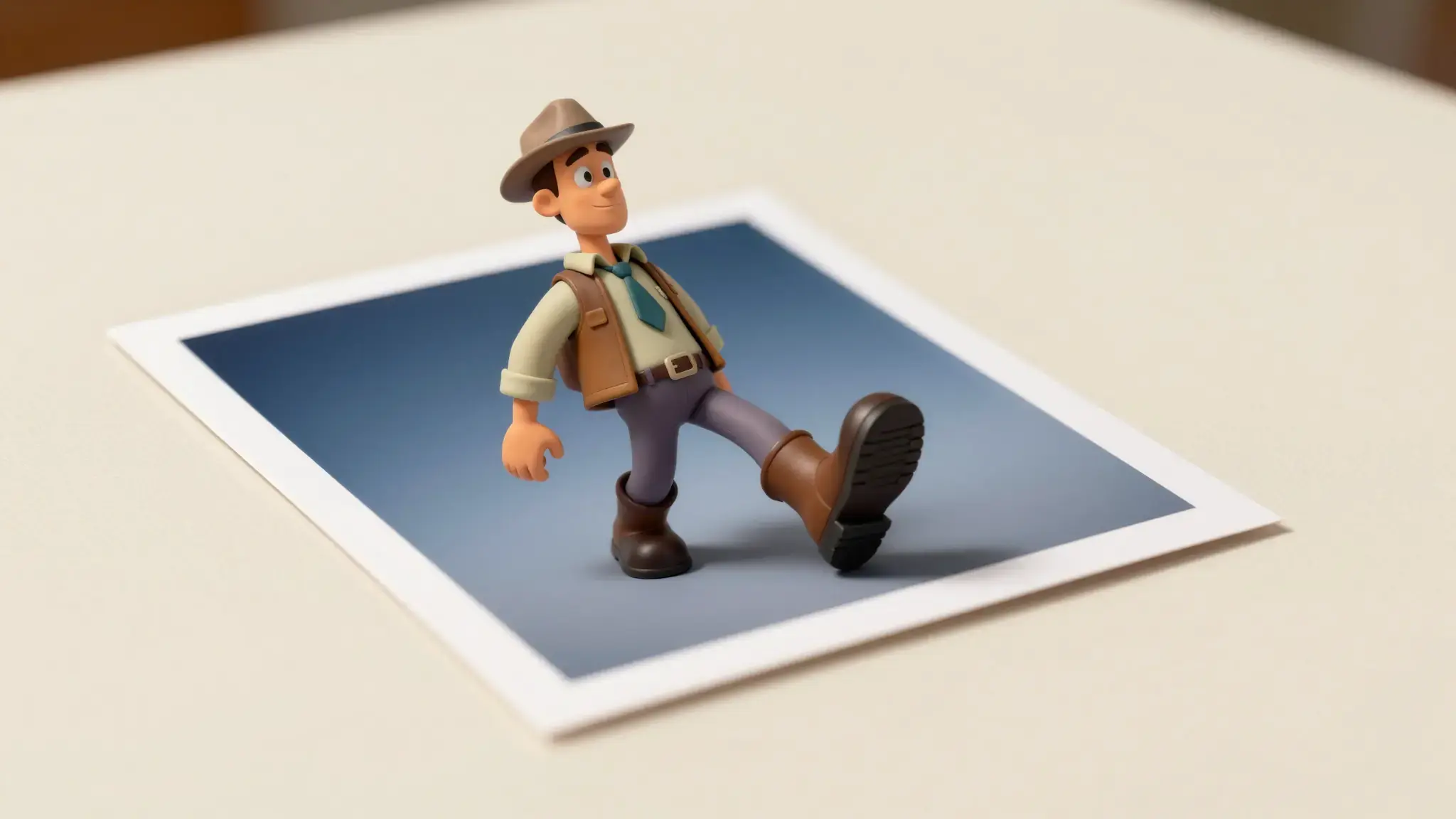Vista previa de Efecto de salida en 3D con IA