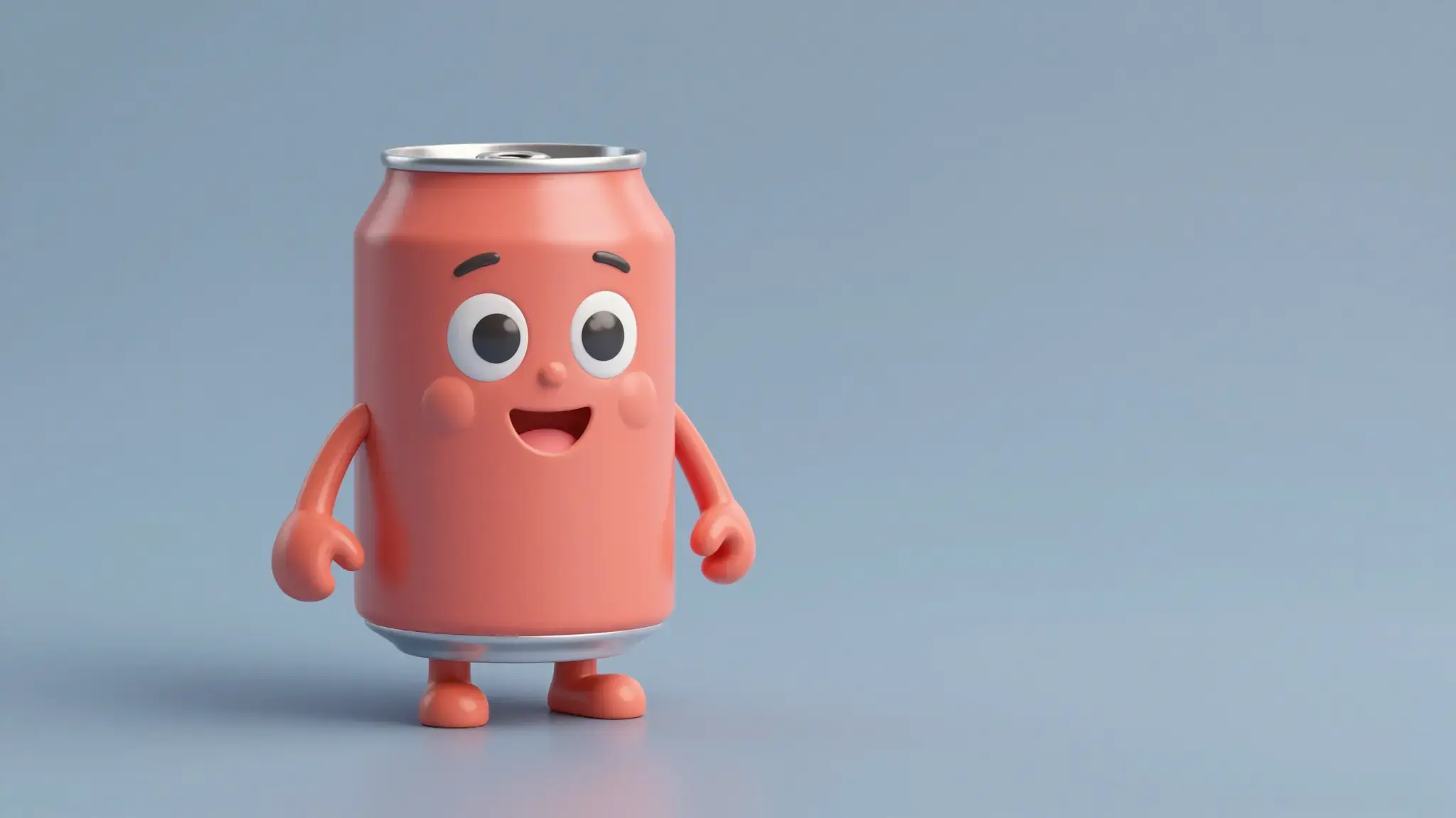 Vista previa de Generador de latas de refresco de dibujos animados con IA
