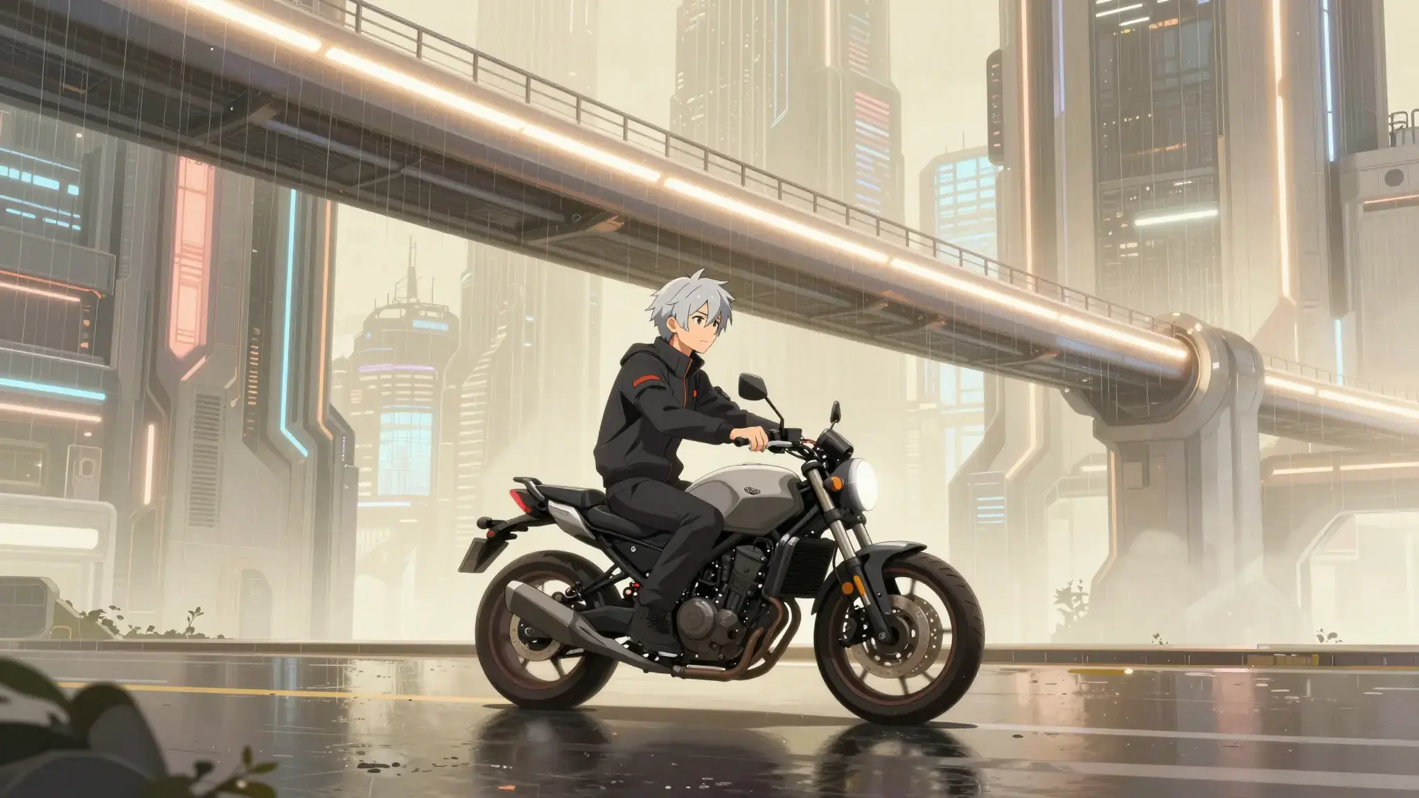 Vista previa de Vídeo anime ciberpunk