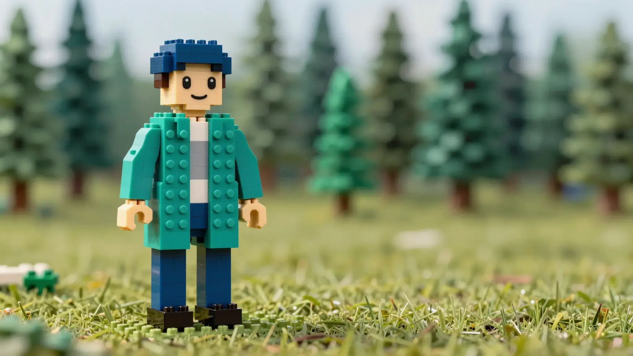 Vista previa de Filtro Lego con IA