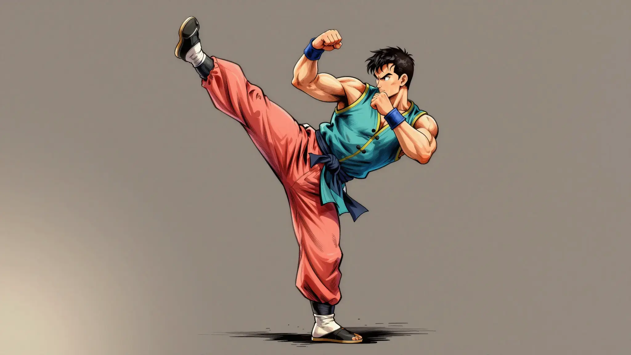 Vista previa de Efecto Street Fighter con IA