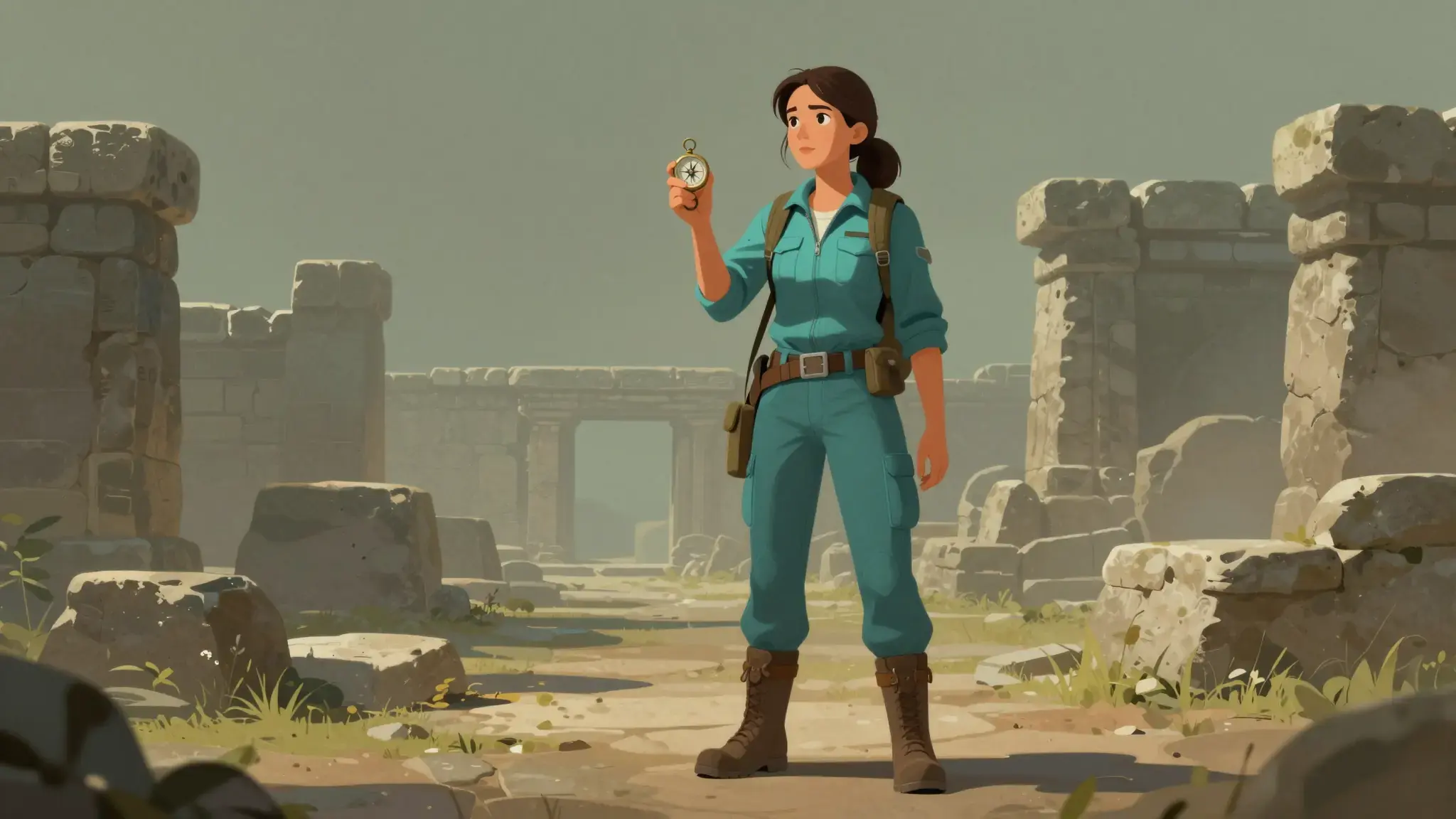Vista previa de Generador de cartas de estilo Tomb Raider con IA