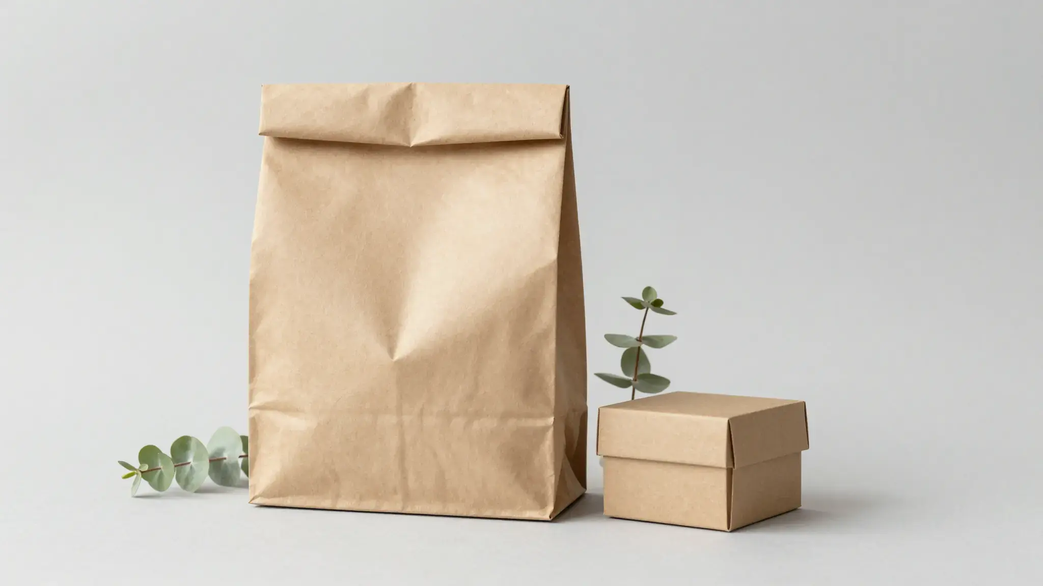 Vista previa de Maqueta de bolsa de papel