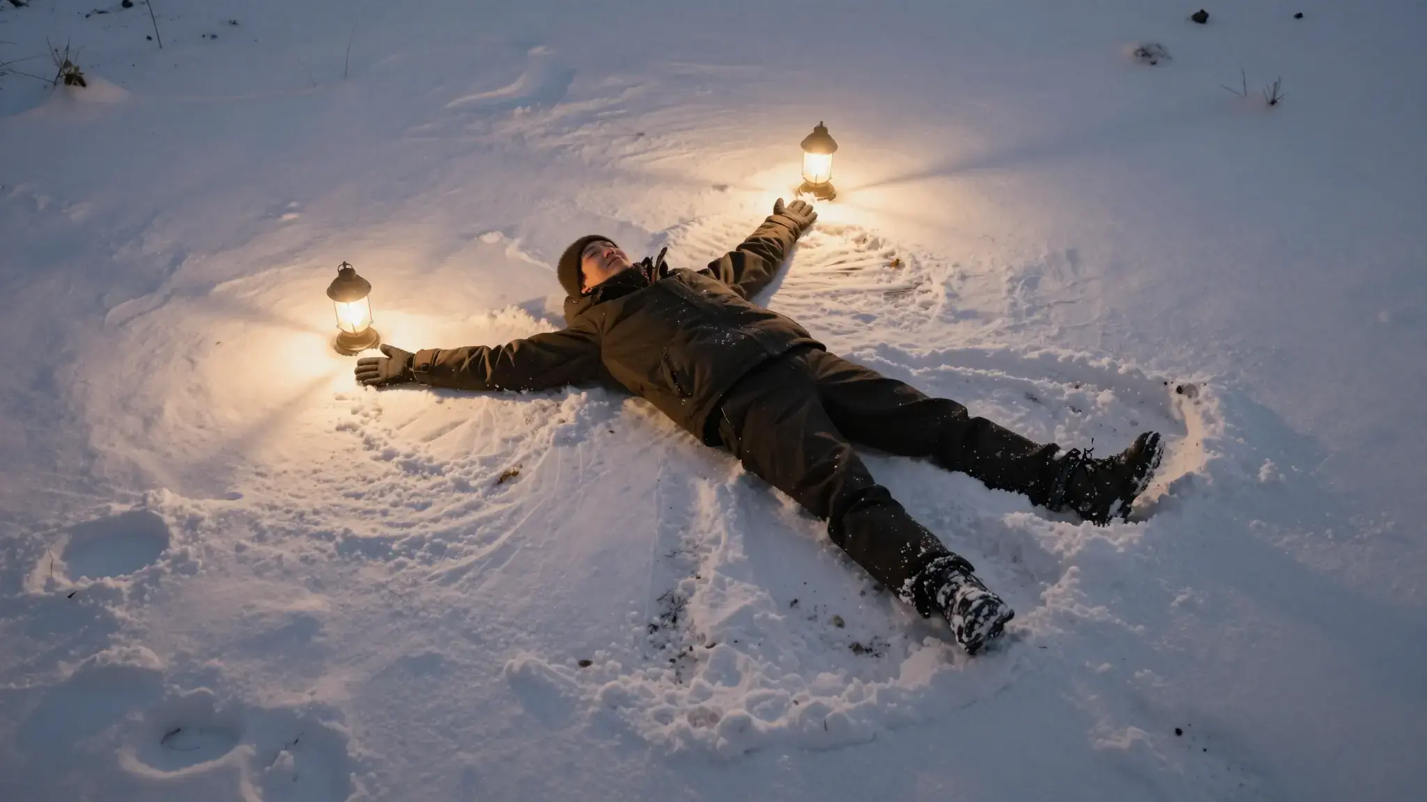 Vista previa de Noche de ángel de nieve