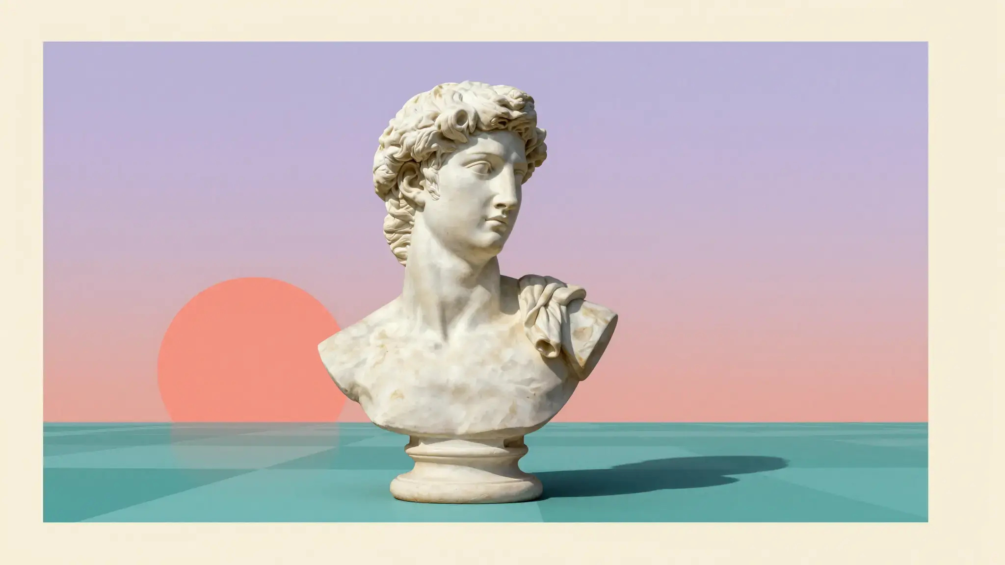 Vista previa de Póster vaporwave